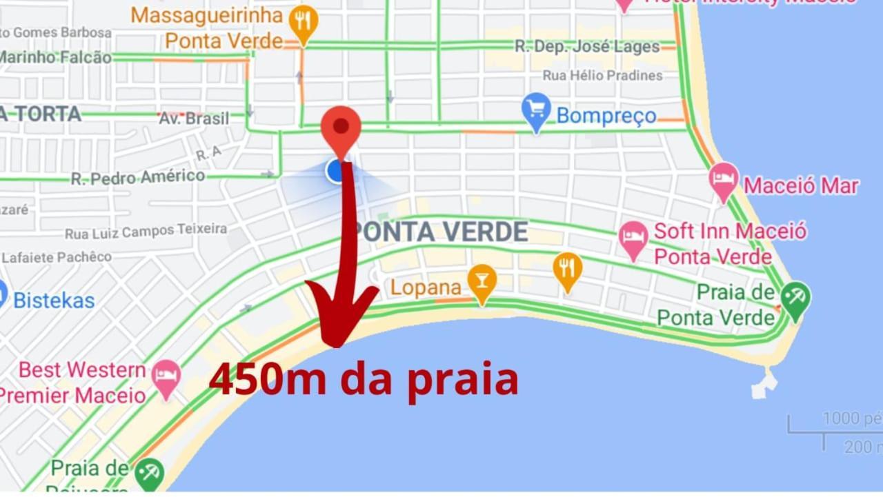 Apartamento Ponta Verde 3 Suites Maceió Exterior foto